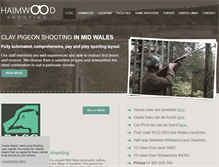 Tablet Screenshot of haimwoodshooting.com